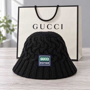 Gucci Cable Knit Bucket Hat
